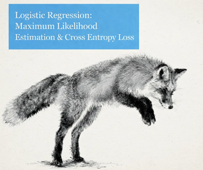 Maximum Likelihood Estimation, Cross-Entropy, and Softmax